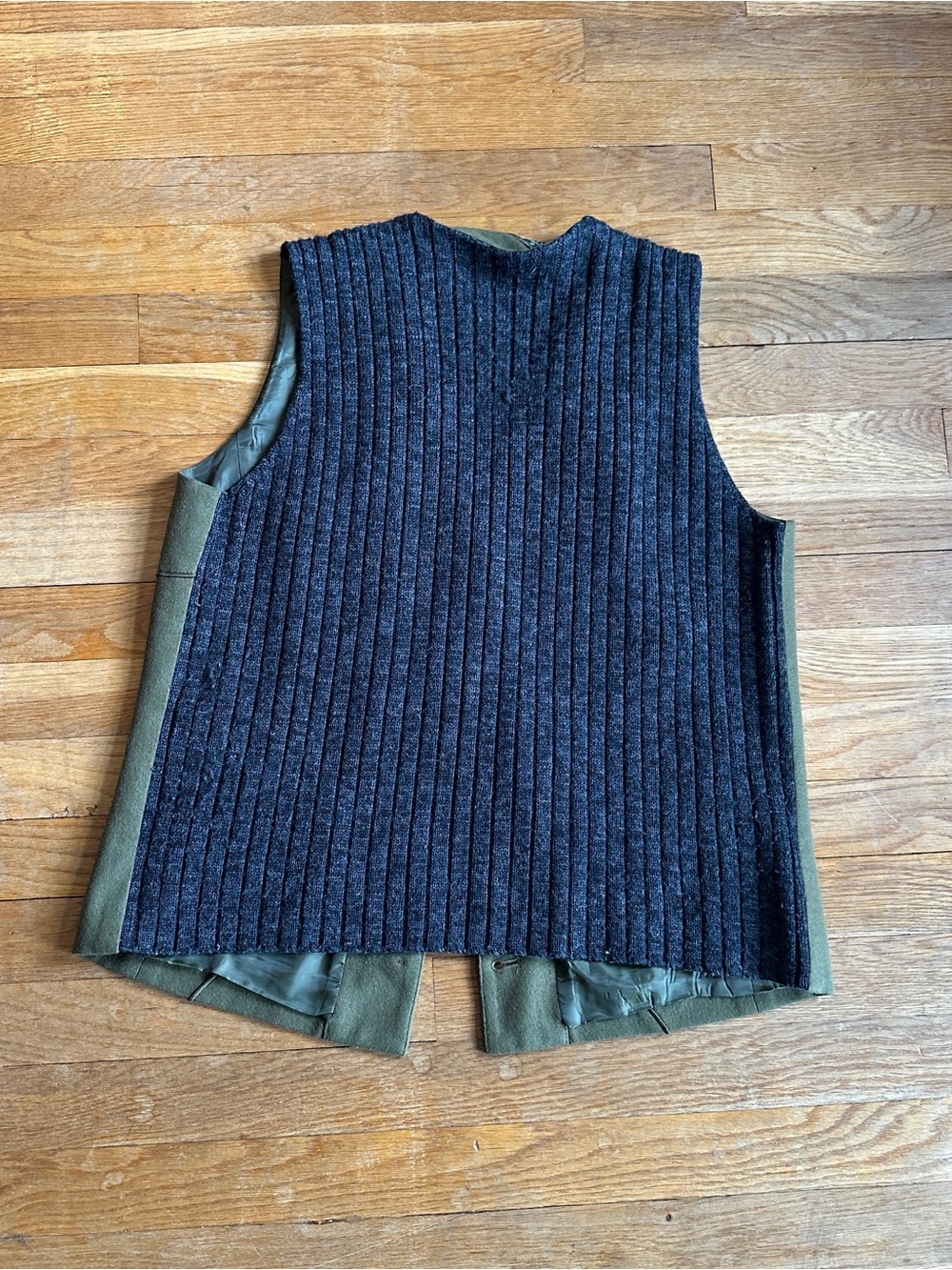 Harve Benard Vintage Wool Blend Vest - Picture 4 of 4
